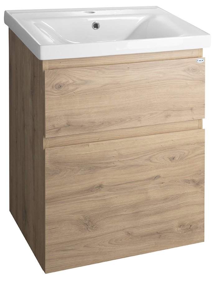 Aqualine ALTAIR umývadlová skrinka 57×72,5×45 cm, dub emporio (AI360)